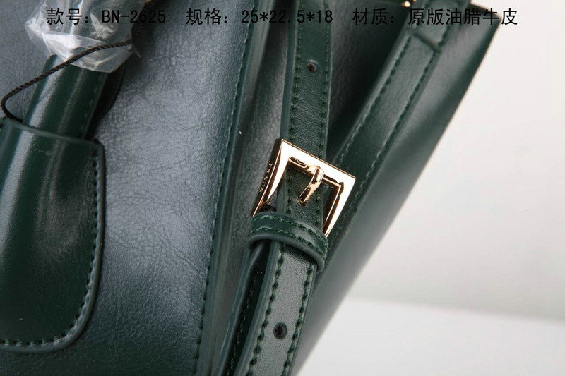 2014 Prada Calf Leather Tote Bag BN2625 green - Click Image to Close